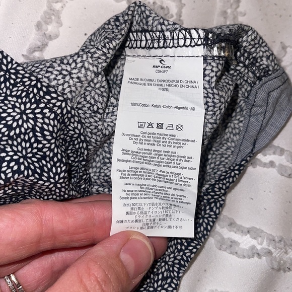 Mens rip curl button up shirt - Picture 4 of 4